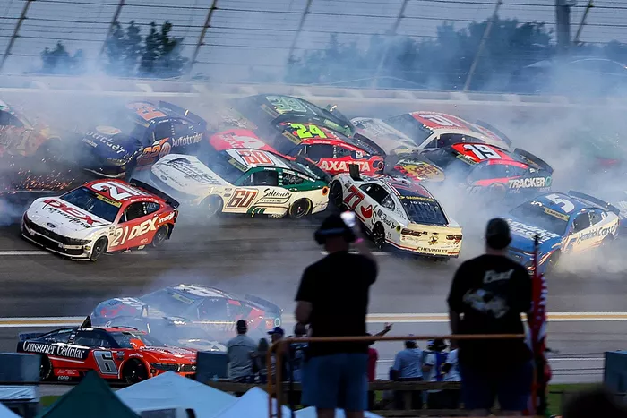 Huge crash