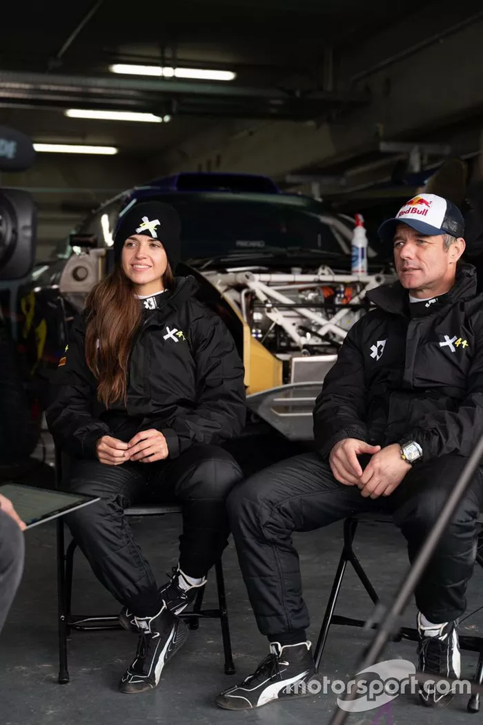 Cristina Gutiérrez, Sebastien Loeb, Team X44 Team
