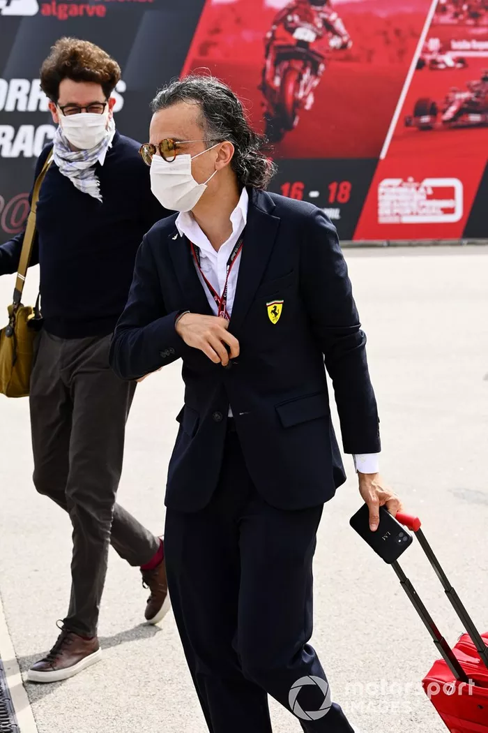Laurent Mekies, director de carreras de Ferrari