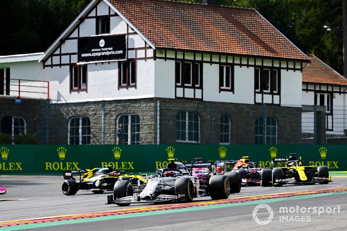 Pierre Gasly, AlphaTauri AT01, Sergio Pérez, Racing Point RP20, Daniel Ricciardo, Renault F1 Team R.S.20, Alex Albon, Red Bull Racing RB16