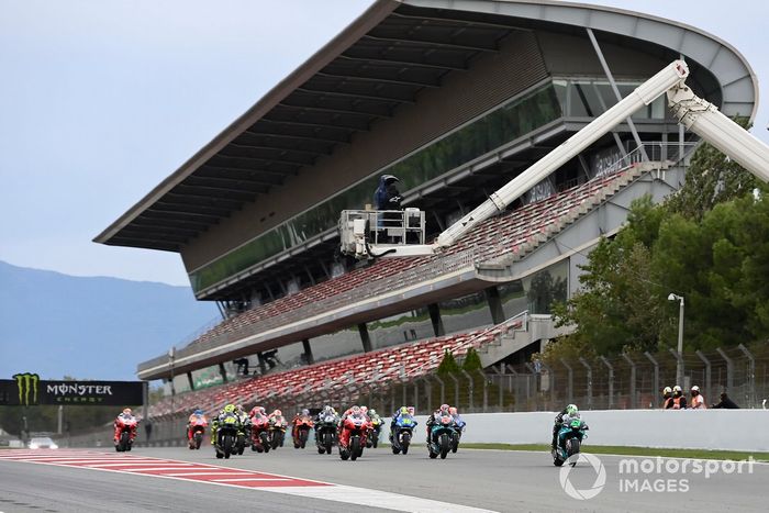 Franco Morbidelli, Petronas Yamaha SRT en la arrancada