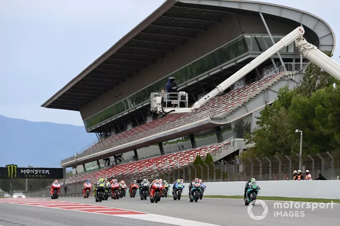 Franco Morbidelli, Petronas Yamaha SRT en la arrancada