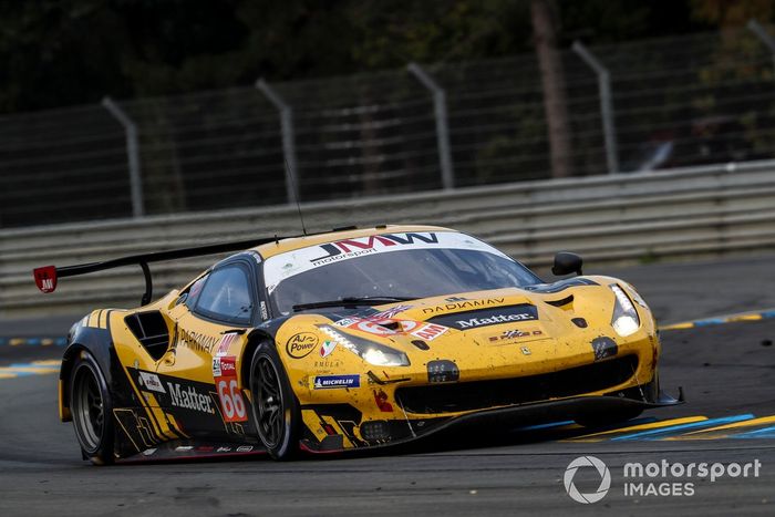 #66 JMW Motorsport Ferrari 488 GTE EVO: Richard Heistand, Maxwell Root, Jan Magnussen 