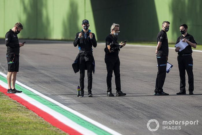 Nicholas Latifi, Williams Racing, recorre la pista