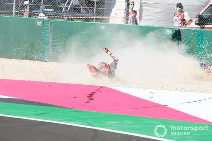 Caída de Jack Miller, Pramac Racing