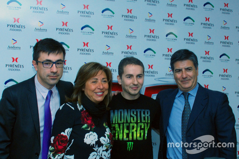 Jorge Lorenzo, Yamaha Factory Racing during the press conference