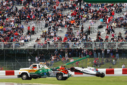Felipe Massa, Williams FW38, Unfall im ersten Freien Training