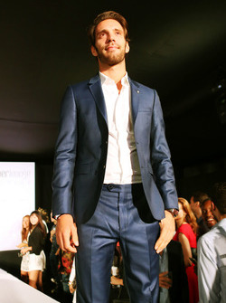 Jean-Eric Vergne, Ferrari op de Amber Lounge Fashion Show