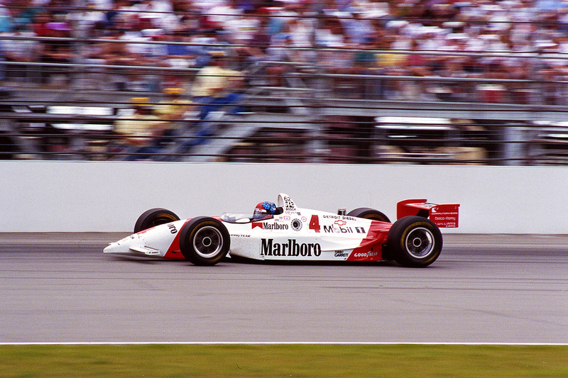 Le vainqueur Emerson Fittipaldi, Penske/Chevrolet