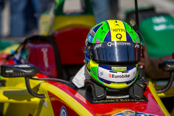 Casco de Lucas di Grassi, ABT Schaeffler Audi Sport