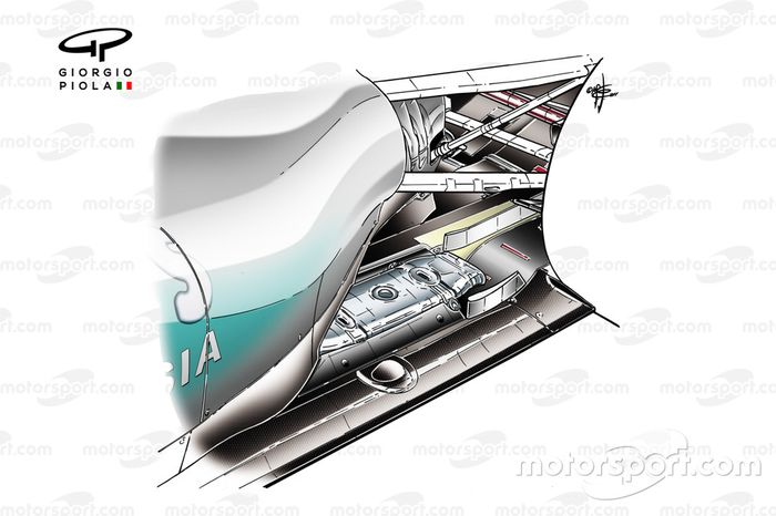 Mercedes W02 exhausts, Brazilian GP