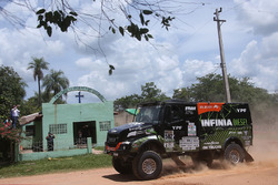 #502 Team De Rooy Iveco: Federico Villagra, Adrian Yacopini, Ricardo Torlaschi