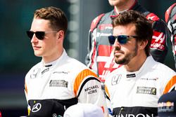 Stoffel Vandoorne, McLaren y Fernando Alonso, McLaren