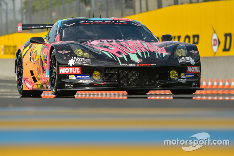 #50 Larbre Competition Corvette C7-Z06: Romain Brandela, Christian Philippon, Fernando Rees