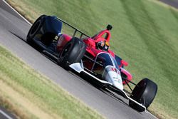 Oriol Servia prueba el Honda IndyCar 2018