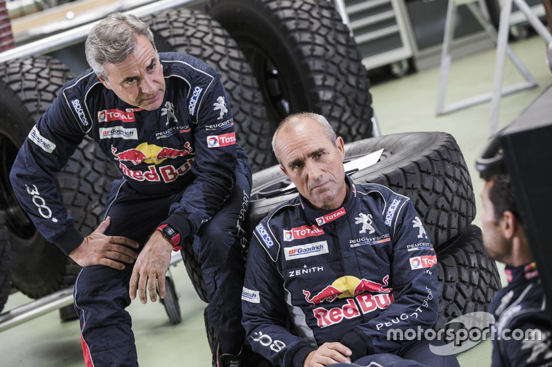 Сіріль Депре, Карлос Сайнс, Стефан Петрансель, Peugeot Sport