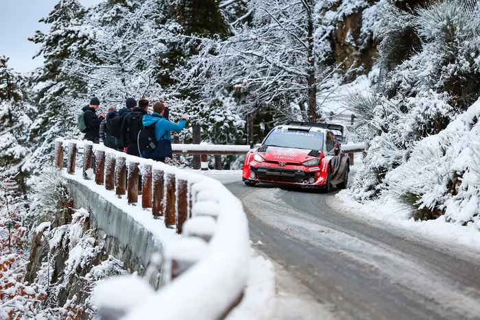 Oliver Solberg, Elliott Edmondson, Toyota Gazoo Racing WRT Toyota GR Yaris Rally1