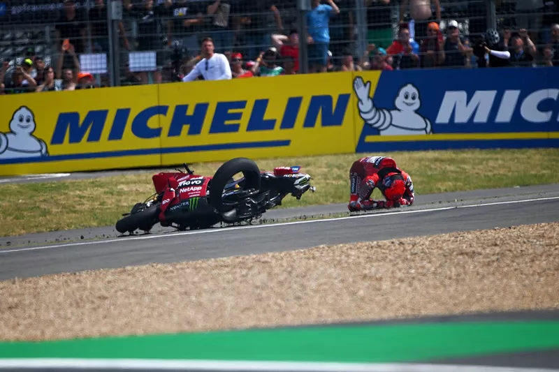 Marc Marquez, chute de l'équipe Ducati