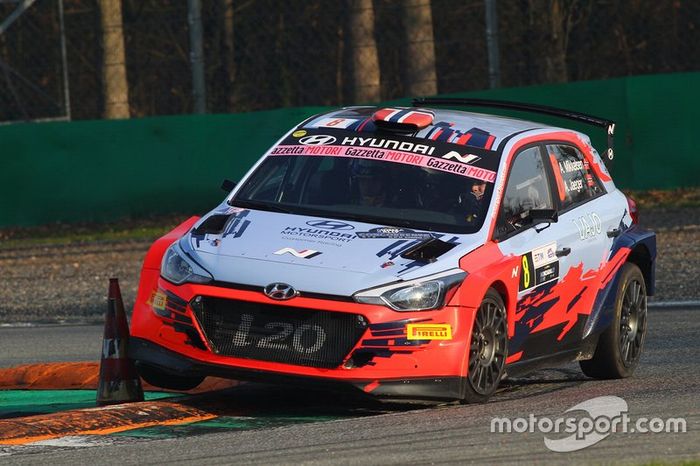 Andreas Mikkelsen, Jaeger Anders, Hyundai i20, Monza Rally Show