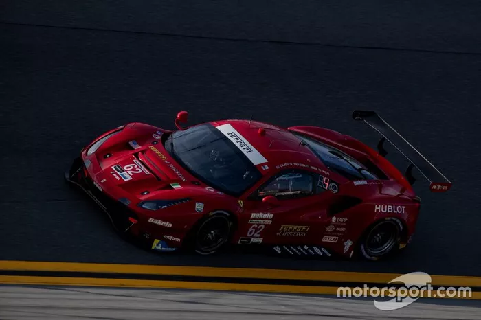 #62 Risi Competizione Ferrari 488 GTE: James Calado, Alessandro Pier Guidi, Daniel Serra, Davide Rigon