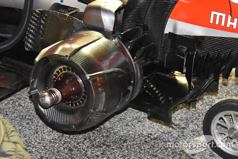 Узел крепления заднего колеса Ferrari SF71H
