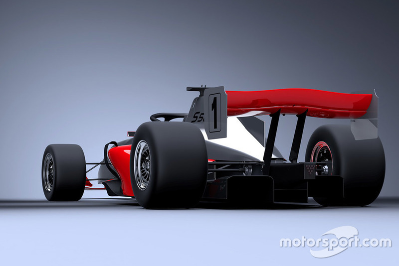 S5000 car rendering