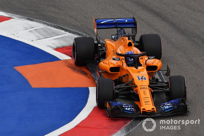 Fernando Alonso, McLaren MCL33, 2018