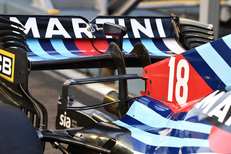 Williams FW41 rear wing 