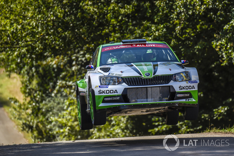 Ян Копецки и Павел Дреслер, Škoda Fabia R5