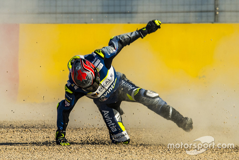 Jordi Torres, Avintia Racing caída