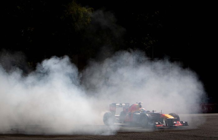 Sergio Pérez. Red Bull ShowRun CDMX