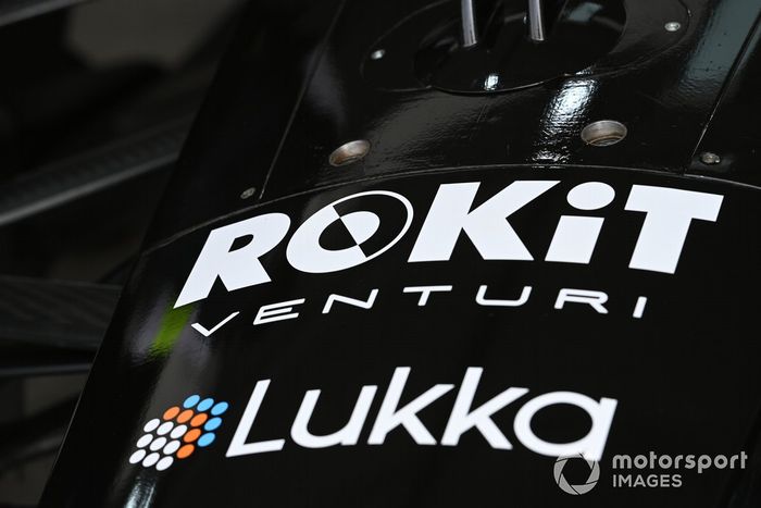 Logos on the ROKiT Venturi Racing, Silver Arrow 02