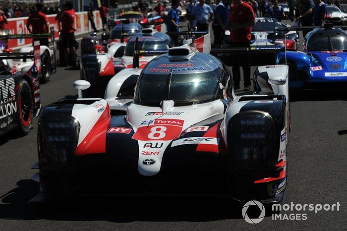 #8 Toyota Gazoo Racing Toyota TS050: Sébastien Buemi, Kazuki Nakajima, Fernando Alonso 