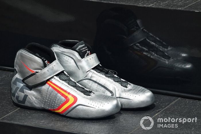Botas únicas Alpine Stars de Carlos Sainz Jr., McLaren 