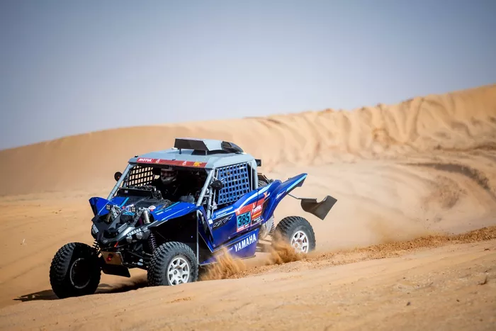 #385 Yamaha Powered by X-Raid Team: Mattias Ekström, Emil Bergkvist