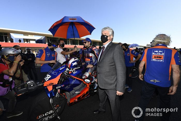 Miguel Oliveira, Red Bull KTM Tech 3 y Jorge Viergas