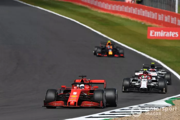 Sebastian Vettel, Ferrari SF1000, Antonio Giovinazzi, Alfa Romeo Racing C39, Pierre Gasly, AlphaTauri AT01, Alex Albon, Red Bull Racing RB16