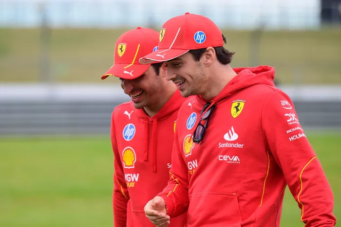 Charles Leclerc, Ferrari,Carlos Sainz, Ferrari