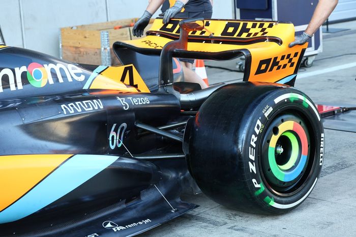 McLaren MCL60 detalles técnicos