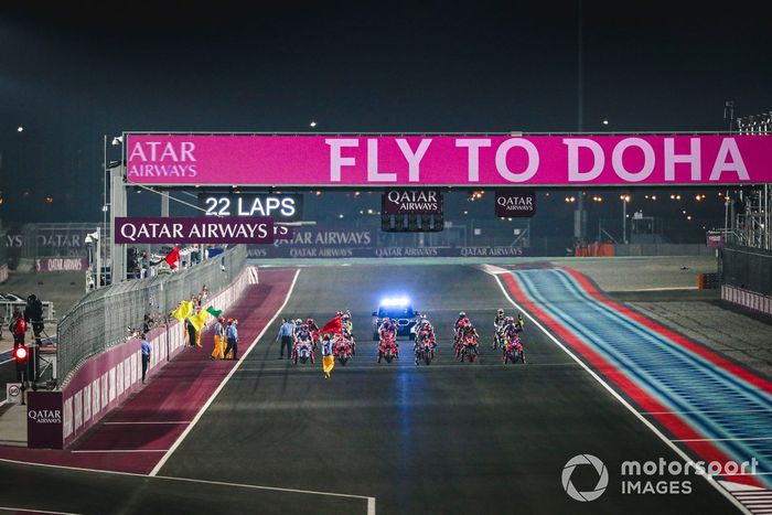 Inicio de la carrera 