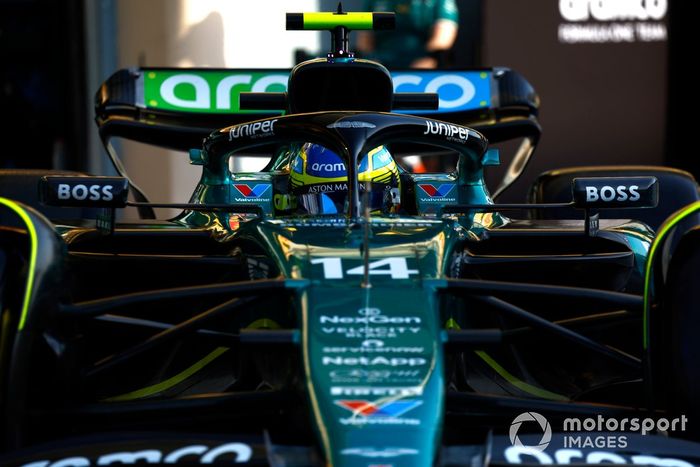 Fernando Alonso, Aston Martin AMR24 