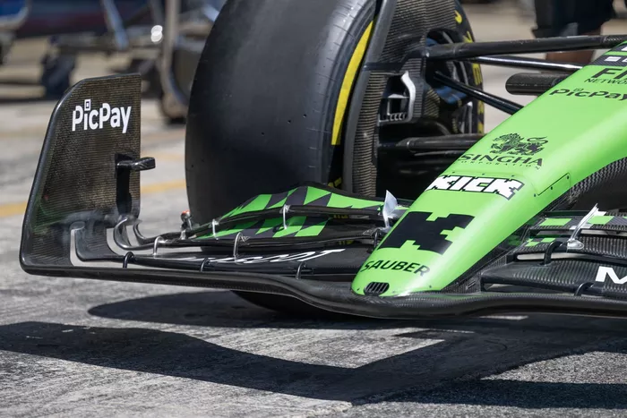 Sauber C45 technical detail