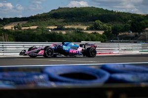 Paul Aron, Alpine, pruebas Pirelli Hungaroring