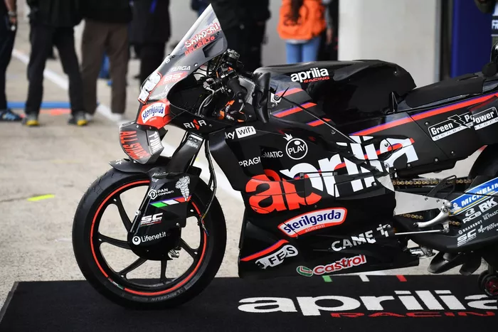 Aprilia Racing detail