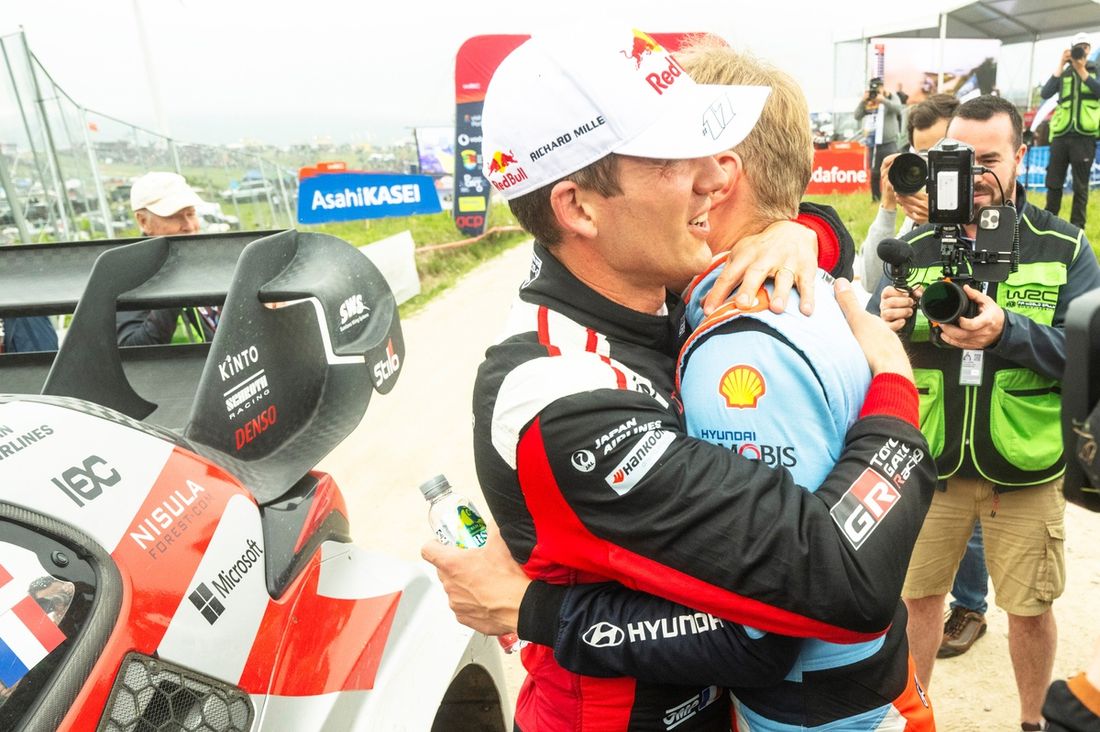 Sébastien Ogier, Vincent Landais, Toyota Gazoo Racing WRT, Toyota GR Yaris Rally1, Ott Tänak, Hyundai World Rally Team