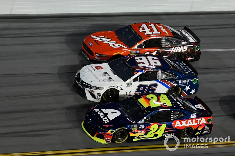 William Byron, Hendrick Motorsports, Chevrolet Camaro Axalta, Parker Kligerman, Gaunt Brothers Racing, Toyota Camry Gaunt Brothers Racing / Toyota, Daniel Suarez, Stewart-Haas Racing, Ford Mustang Haas Automation