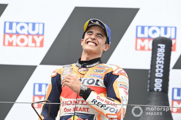 Podio: Ganador Marc Márquez, Repsol Honda Team