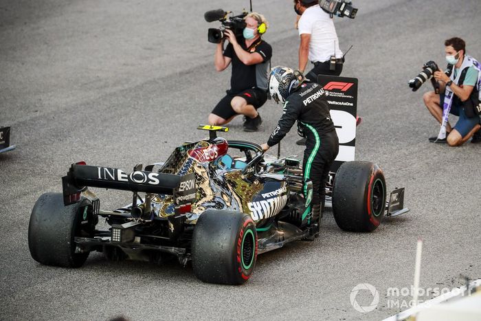 Segundo lugar Valtteri Bottas, Mercedes-AMG F1