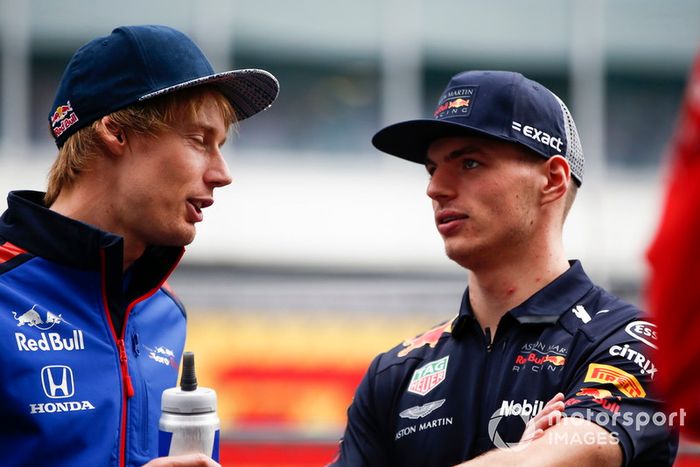 Brendon Hartley, Scuderia Toro Rosso y Max Verstappen, Red Bull Racing