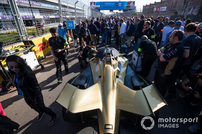El coche de Jean-Eric Vergne, DS TECHEETAH, DS E-Tense FE19